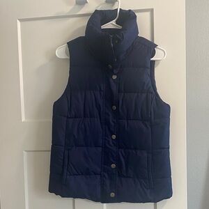 Navy Puffer Vest
